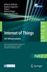 Internet of Things. Iot Infrastructures: First International Summit, Iot360 2014, Rome, Italy, October 27-28, 2014, Revised Selected Papers, Part II (Lecture Notes of the Institute for Computer Sciences #151) Cover Image