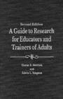 A Guide to Research for Educators & Trainers of Adults: Cover Image