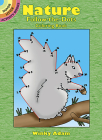 Nature Follow-The-Dots Coloring Book (Dover Little Activity Books) Cover Image
