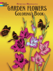 Garden Flowers Coloring Book Cover Image