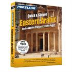 Pimsleur Arabic (Eastern) Quick & Simple Course - Level 1 Lessons 1-8 CD: Learn to Speak and Understand Eastern Arabic with Pimsleur Language Programs Cover Image