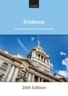 Evidence (Bar Manuals) Cover Image