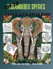 Top 20 Endangered Species Mandala Coloring Book By Marie DuQuette (Editor) Cover Image