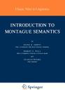 Introduction to Montague Semantics (Studies in Linguistics and Philosophy #11) Cover Image