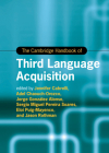 The Cambridge Handbook of Third Language Acquisition (Cambridge Handbooks in Language and Linguistics) By Jennifer Cabrelli (Editor), Adel Chaouch-Orozco (Editor), Jorge González Alonso (Editor) Cover Image