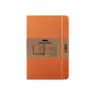 Moustachine Classic Linen Pocket Ochre Ruled Hardcover By Moustachine (Designed by) Cover Image