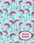Dot Grid Notebook: Flamingo; 100 sheets/200 pages; 8 x 10 By Atkins Avenue Books Cover Image