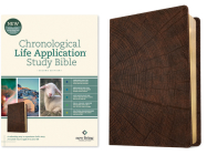 NLT Chronological Life Application Study Bible, Second Edition (Leatherlike, Heritage Oak Brown) Cover Image