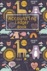 Accounting Ledger Book: 6 Column Payment Record, Record and Tracker Log Book, Personal Checking Account Balance Register, Checking Account Tra By Charles And Jess Cover Image