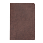 CSB Large Print Thinline Bible, Brown Bonded Leather, Indexed By CSB Bibles by Holman Cover Image