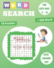 word search for kids ages 5-10: Entertain your child for hours with this fun and learning activity book! Cover Image