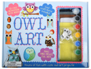 Owl Art: Hours of Fun with Cute Owl Art Projects Cover Image