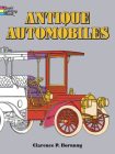 Antique Automobiles Coloring Book By Clarence Hornung Cover Image