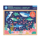 Ocean Life 100 Piece Wood Puzzle + Display By Illustrated By Nadia Taylor Mudpuppy (Created by) Cover Image