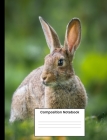 Composition Notebook: Cute Bunny Composition Book 120 Wide Ruled Pages For Rabbit Lover Cover Image