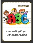 Handwriting paper with dotted midline-8.5