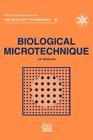 Biological Microtechnique (Royal Microscopical Society Microscopy Handbooks) By J. B. Sanderson Cover Image