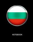 Notebook. Bulgaria Flag Cover. Composition Notebook. College Ruled. 8.5 x 11. 120 Pages. Cover Image