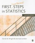 First (and Second) Steps in Statistics By Daniel B. Wright, Kamala London Cover Image