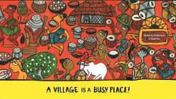 A Village Is a Busy Place! By Rohima Chitrakar (Artist) Cover Image