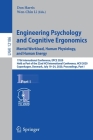 Engineering Psychology and Cognitive Ergonomics. Mental Workload, Human Physiology, and Human Energy: 17th International Conference, Epce 2020, Held a By Don Harris (Editor), Wen-Chin Li (Editor) Cover Image