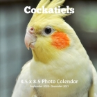 Cockatiels 8.5 X 8.5 Calendar September 2020 -December 2021: Monthly Calendar with U.S./UK/ Canadian/Christian/Jewish/Muslim Holidays-Bird Animal Natu By Lynne Book Press Cover Image