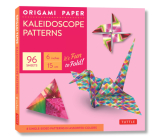 Origami Paper - Kaleidoscope Patterns - 6 - 96 Sheets: Tuttle Origami Paper: Origami Sheets Printed with 8 Different Patterns: Instructions for 6 Proj By Tuttle Studio (Editor) Cover Image