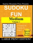 Sudoku Fun: Medium Volume 1 By Martin Hause Cover Image
