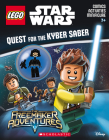 Quest for the Kyber Saber (LEGO Star Wars: Activity Book with Minifigure) By AMEET Studio, AMEET Studio (Illustrator) Cover Image