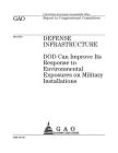 Defense infrastructure: DOD can improve its response to environmental exposures on military installations: report to congressional committees. By U. S. Government Accountability Office Cover Image
