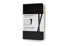 Moleskine Volant Notebook (Set of 2 ), Extra Small, Ruled, Black, Soft Cover (2.5 x 4) (Volant Notebooks) By Moleskine Cover Image