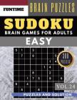 SUDOKU Easy: 300 easy SUDOKU with answers Brain Puzzles Books for Beginners (sudoku book easy Vol.24) By Jenna Olsson Cover Image