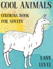 Coloring Book for Adults Cool Animals - Easy Level By Ruth Long Cover Image
