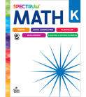 Spectrum Math Workbook, Grade K Cover Image