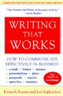 Writing That Works, 3rd Edition: How to Communicate Effectively in Business By Kenneth Roman, Joel Raphaelson Cover Image