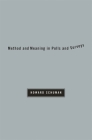 Method and Meaning in Polls and Surveys By Howard Schuman Cover Image