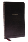 Nkjv, Thinline Bible, Leathersoft, Black, Red Letter Edition, Comfort Print: Holy Bible, New King James Version Cover Image