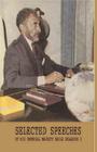Selected Speeches of His Imperial Majesty Haile Selassie I By Ras Tafari Cover Image