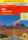 USA Southern Canada Marco Polo Road Atlas Cover Image