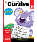 Handwriting: Cursive Workbook Cover Image