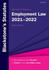 Blackstone's Statutes on Employment Law 2021-2022 By Richard Kidner Cover Image