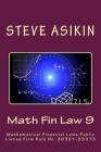 Math Fin Law 9: Mathematical Financial Laws Public Listed Firm Rule No. 30331-33373 By Steve Asikin Cover Image