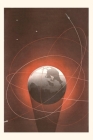 Vintage Journal Rocket Paths around Globe By Found Image Press (Producer) Cover Image