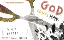 God Loves Hair By Vivek Shraya, Juliana Neufeld (Illustrator) Cover Image