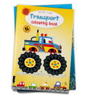 Transport Colouring Book: Jumbo Sized Colouring Books (Giant Books Series) By Wonder House Books Cover Image