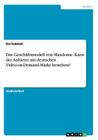 Das Geschäftsmodell von Maxdome. Kann der Anbieter am deutschen Video-on-Demand-Markt bestehen? Cover Image