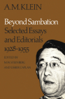 Beyond Sambation: Selected Essays and Editorials 1928-1955 (Heritage) By A. M. Klein, Usher Caplan (Editor), M. W. Steinberg (Editor) Cover Image