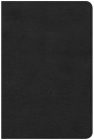 CSB Compact Ultrathin Bible, Black LeatherTouch Cover Image