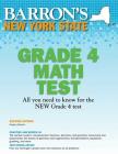New York State Grade 4 Math Test (Barron's Test Prep NY) Cover Image