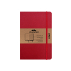 Moustachine Classic Linen Hardcover Classic Red Lined Pocket By Moustachine (Designed by) Cover Image